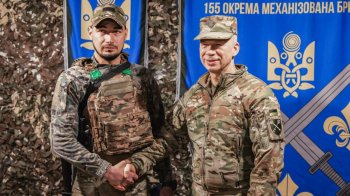 Військового зі Львівщини відзначили «Срібним Хрестом» Головнокомандувача ЗСУ