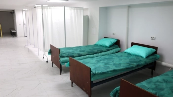 У Новояворівській лікарні на Львівщині відкрили оновлене укриття