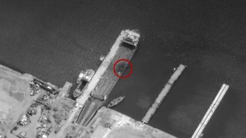 ЗСУ успішно уразили поромну переправу росіян у Криму