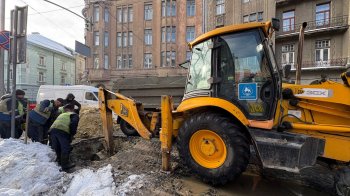 У центрі Львова відключили воду через аварію на водогоні