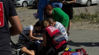 У Львові автомобіль збив 10-річного хлопчика на велосипеді