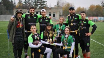 Львівська команда стала чемпіоном України з флаг-футболу Львівська команда стала чемпіоном України з флаг-футболу