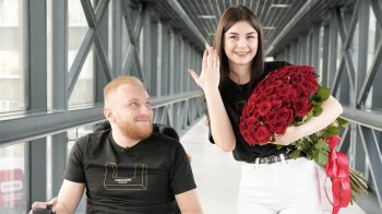 У Львові ветеран освідчився коханій у реабілітаційному центрі