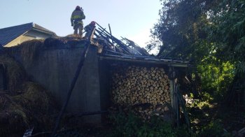 На Стрийщині рятувальники врятували від вогню житловий будинок