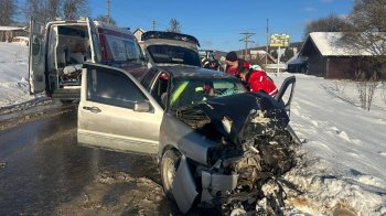 На Стрийщині сталася серйозна аварія, в якій травмувався 42-річний водій