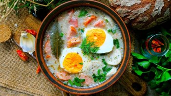 Як приготувати традиційний польський суп журек