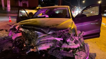 У Львові Audi з 18-річним водієм за кермом зіштовхнувся з Opel Corsa