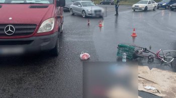 У Львові через ДТП з велосипедистом ускладнений рух на вул. Городоцькій