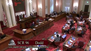 Сенат штату Каліфорнія проголосував за партнерство з Львівщиною