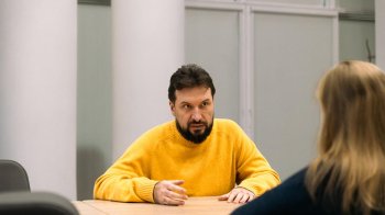 Андрій Сташків — заступник міністра освіти, фото Марії Брикимової, ГО «Смарт освіта»