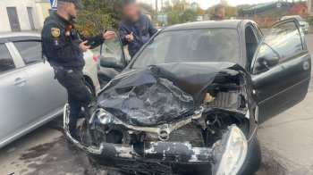У Шептицькому зіткнулися чотири автомобілі: постраждали двоє дітей та чоловік