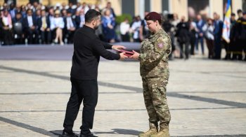 Медикиня львівської бригади ДШВ отримала орден “За мужність”