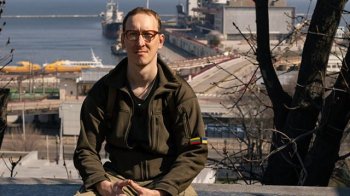 Литовський журналіст та волонтер Міндаугас Йошунас