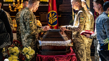 У Львові попрощалися із захисником України Олександром Моїсеєнком (Фото)