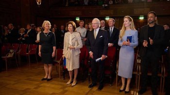 Король і королева Швеції відвідали концерт Львівської національної філармонії