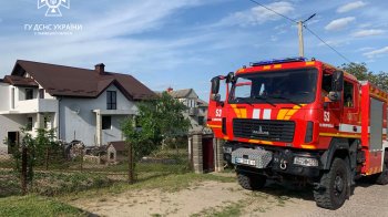У Яворівському районі горів двоповерховий житловий будинок