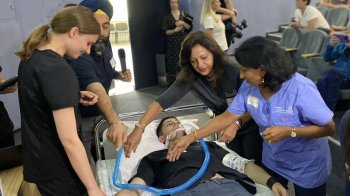 Американці навчать українських медиків допомагати пацієнтам з важкими воєнними травмами