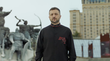 Президент Володимир Зеленський привітав українців з Днем Незалежності