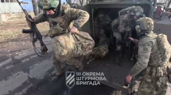 Бійці Третьої окремої штурмової бригади в Авдіївці, скриншот з відео