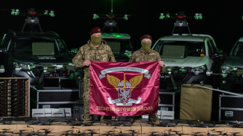 Львівські десантники отримали комплекс Пульстрон від “Повернись живим”