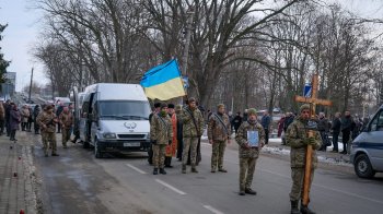 Повернувся з Італії, щоб захищати Батьківщину: на Львівщині провели в останню путь загиблого Героя