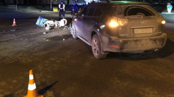 У Львові на перехресті Любінської — Петлюри водій «Лексуса» збив 19-річного скутериста (фото)
