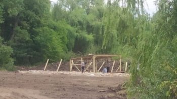 В одному з парків Дрогобича будують адміністративно-розважальний центр