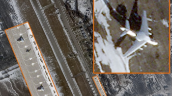 У Повітряних силах прокоментували вибухи в Мачулищах, а супутник показав літак, який, атакували партизани