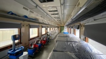 В Україні почав курсувати евакуаційний медичний потяг