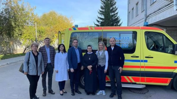 Обласний центр екстреної меддопомоги отримав «швидку» від парафії Ганновера
