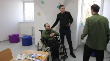 В інтернаті на Львівщині відкрили спеціальні кімнати для молоді з інвалідністю