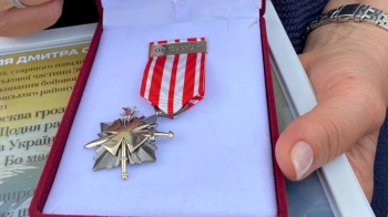 Захисника зі Стрия посмертно нагородили "Срібним хрестом"