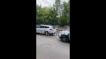 У Львові на Сахарова утворився затор через ДТП (відео)