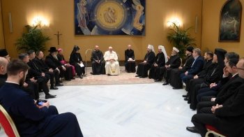 Глави українських церков уперше зустрілися із Папою Франциском