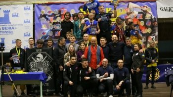 Збірна Львівщина виборола «срібло» Кубка України з фрі-файту