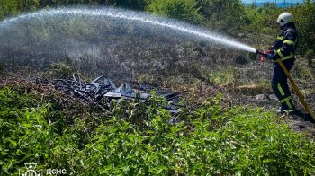 56-річний мешканець Дрогобича постраждав через пожежу сухої трави