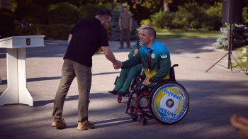 Володимир Зеленський відзначив львівських паралімпійців державними нагородами