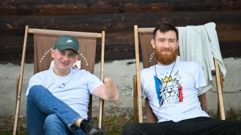 Ветерани війни на Львівщині проходять терапію кінними прогулянками