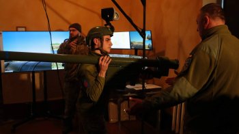 Бійці ПвК «Захід» отримали VR-тренажер для знищення повітряних цілей за 1,5 млн гривень (фото)