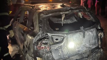 Під час зарядки у гаражі на Львівщині згорів електрокар