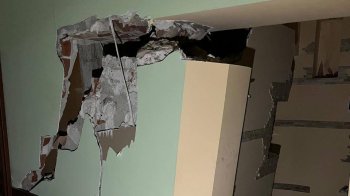 У Львові стався обвал несучої стіни в чотириповерховому будинку