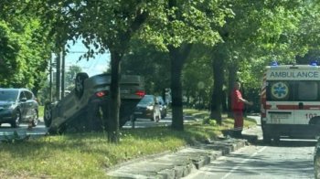 У Львові водій не впорався з кермуванням та врізався в дерево