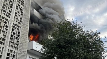 У Шептицькому внаслідок сильної пожежі у багатоквартирному будинку троє постраждалих