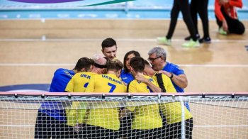 Українська збірна з голболу здобула “срібло” на Паралімпіаді
