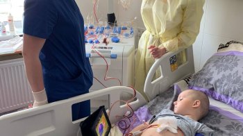 У львівській лікарні провели перший успішний забір стовбурових клітин у дитини