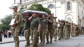 У Львові попрощалися з 12 загиблими в полоні захисниками