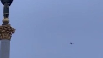 Збитий дрон та пожежа: що відомо про ситуацію з безпілотником у Києві