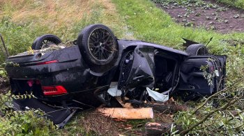 Дві жінки загинули у перевернутому авто на трасі біля Судової Вишні