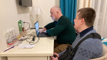 Навчання незрячих ветеранів