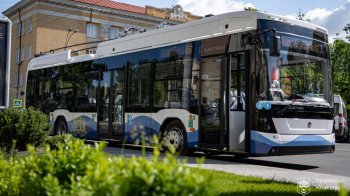 Перші тролейбуси львівського «Електрону» вийшли на маршрути Тернополя